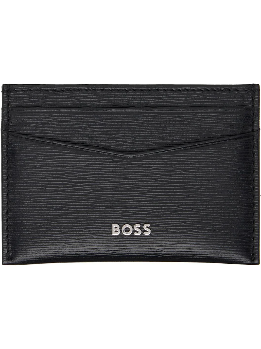 Black Logo Hardware Card Holder - 1
