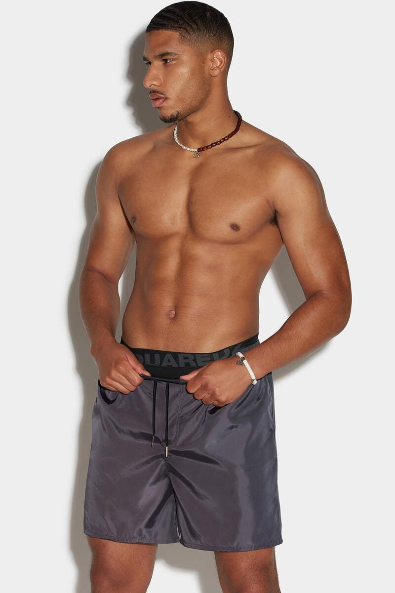 DSQUARED2 SLANTED LOGO BOXER - 1