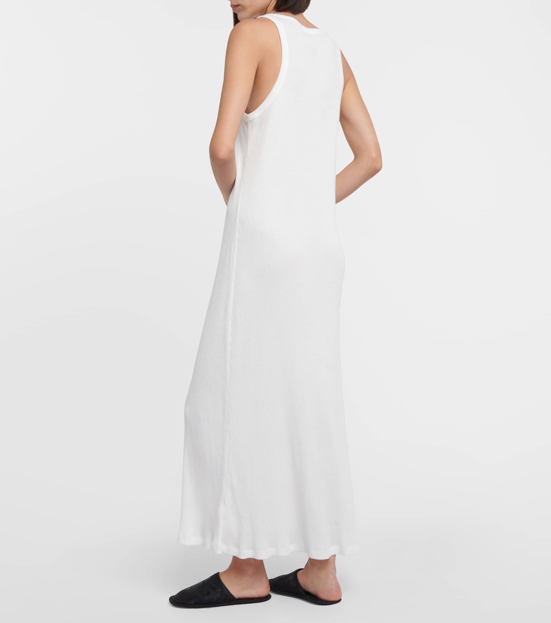The Row Yule cotton midi dress | mytheresa | REVERSIBLE
