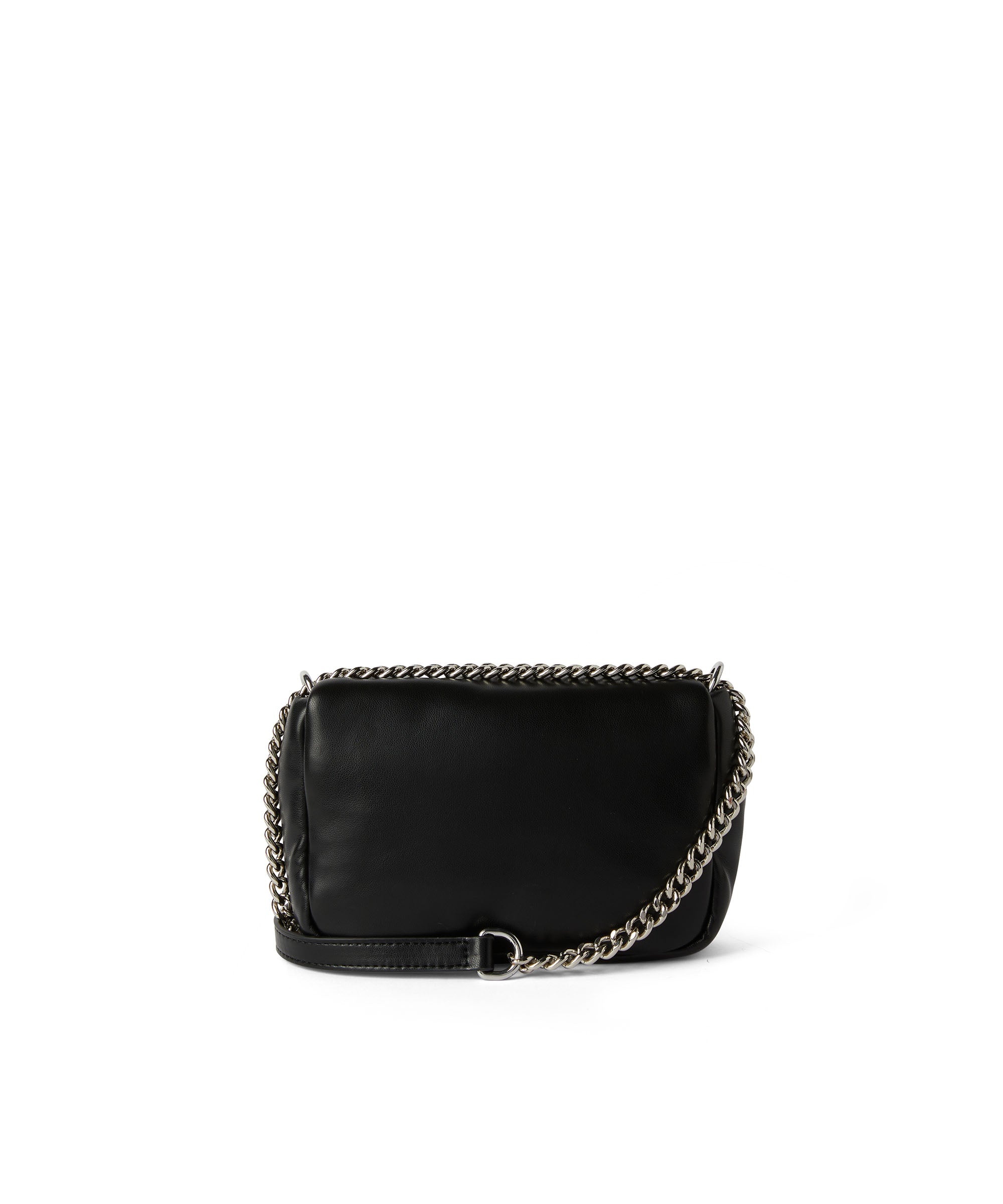 Puffer handbag with snap - 2