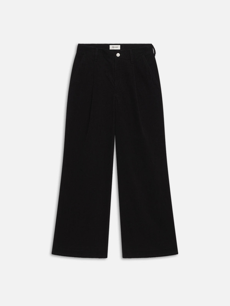 The Corduroy Trouser in Black - 1