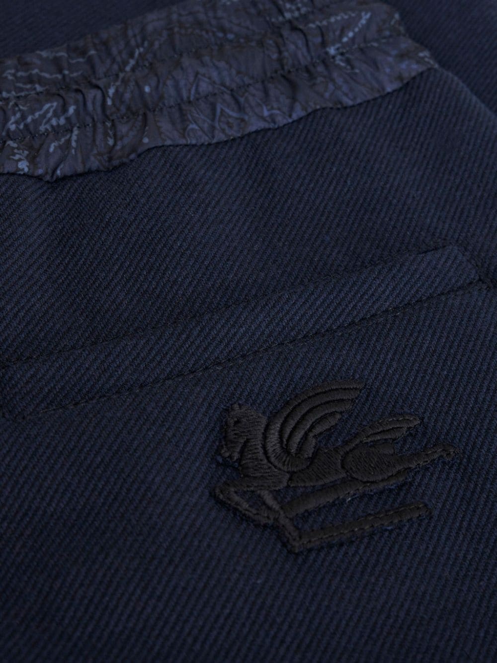 Pegaso-appliquÃ© track pants - 6