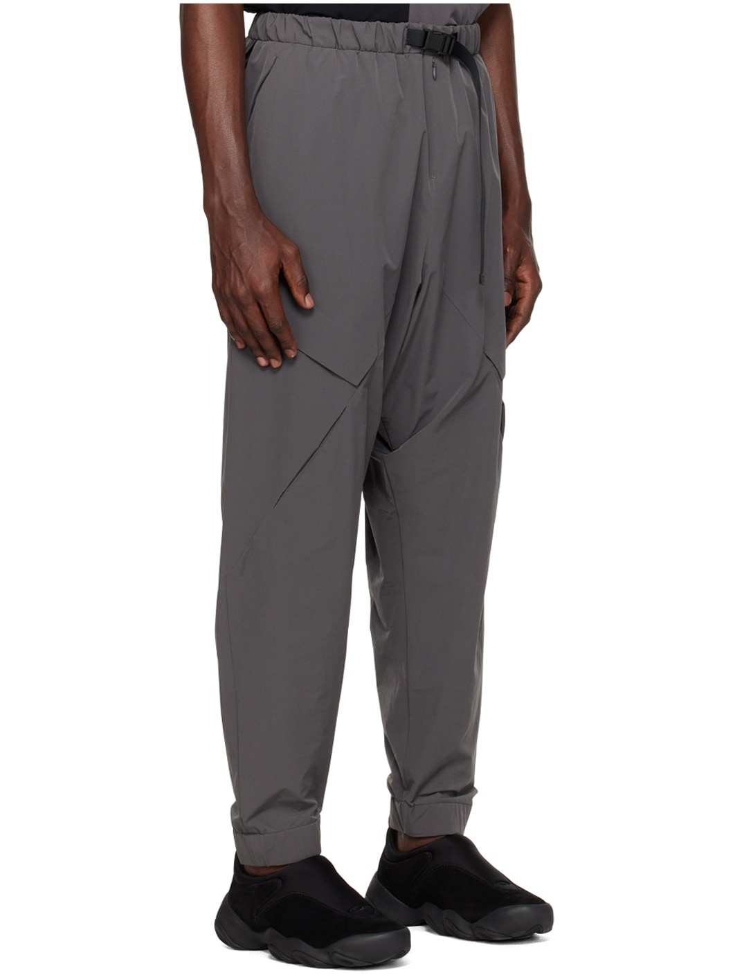 Gray Easy Cargo Pants - 2