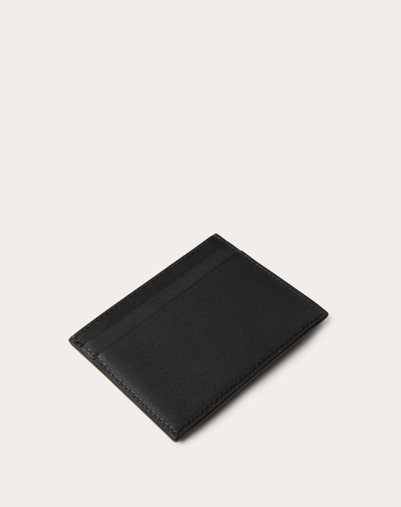 VALENTINO GARAVANI ROCKSTUD WISPY CARDHOLDER IN CALFSKIN 3