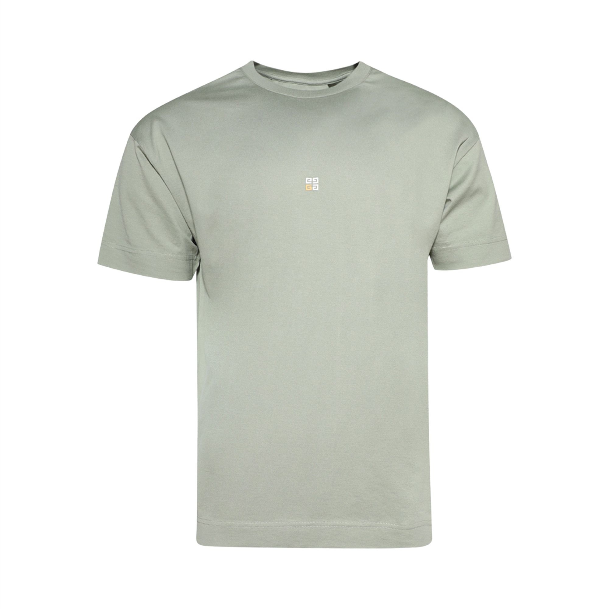 Givenchy 4G Embroidered T-Shirt 'Almond Green' - 1