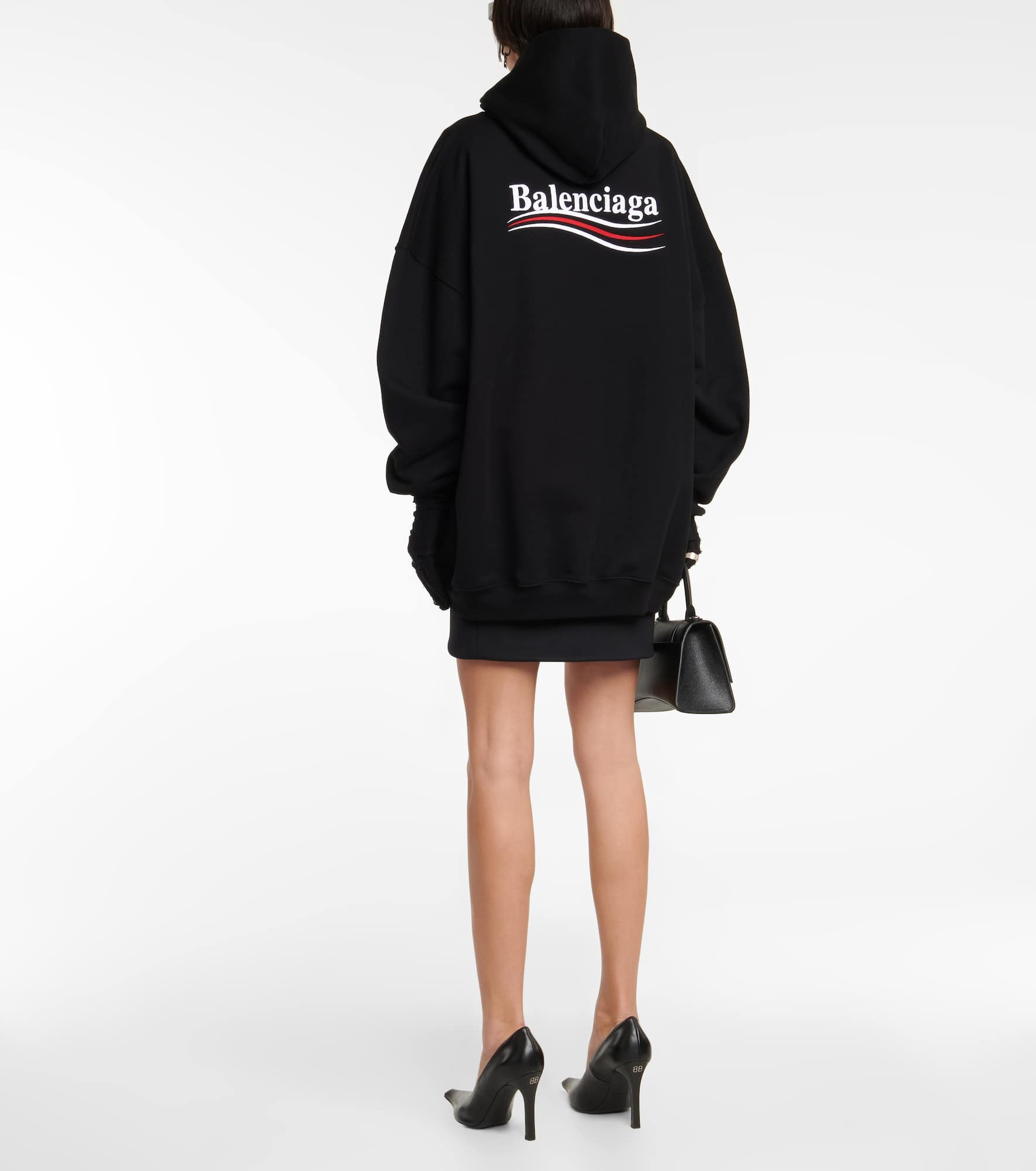 Oversized cotton hoodie - 3