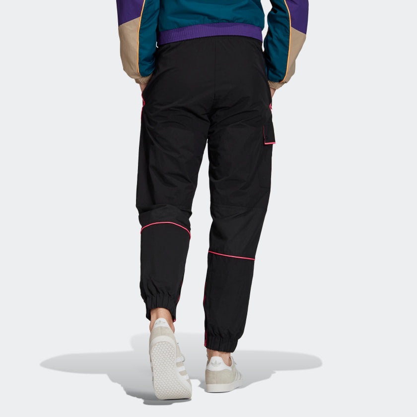 adidas originals Track Pant Cargo Casual Sports Pants Black FR0592 - 6