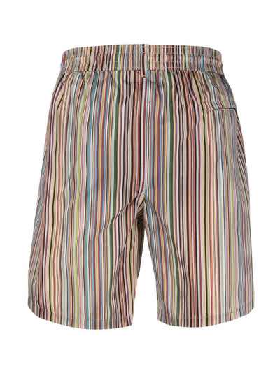 Paul Smith striped swim shorts outlook