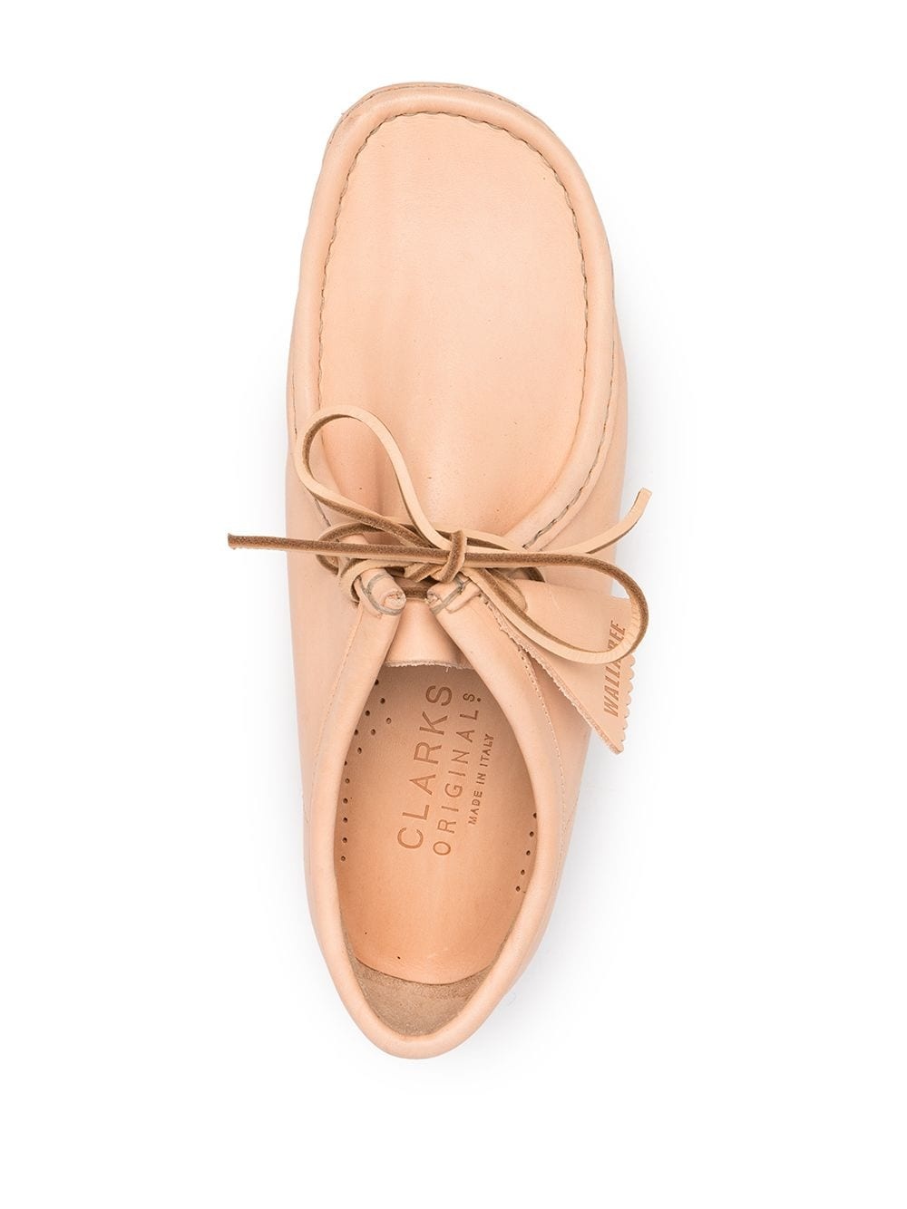Wallabee low-top lace-up boots - 4