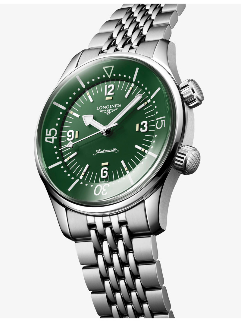 Longines L3.764.4.06.6 Legend Diver Stainless-Steel Automatic Watch outlook