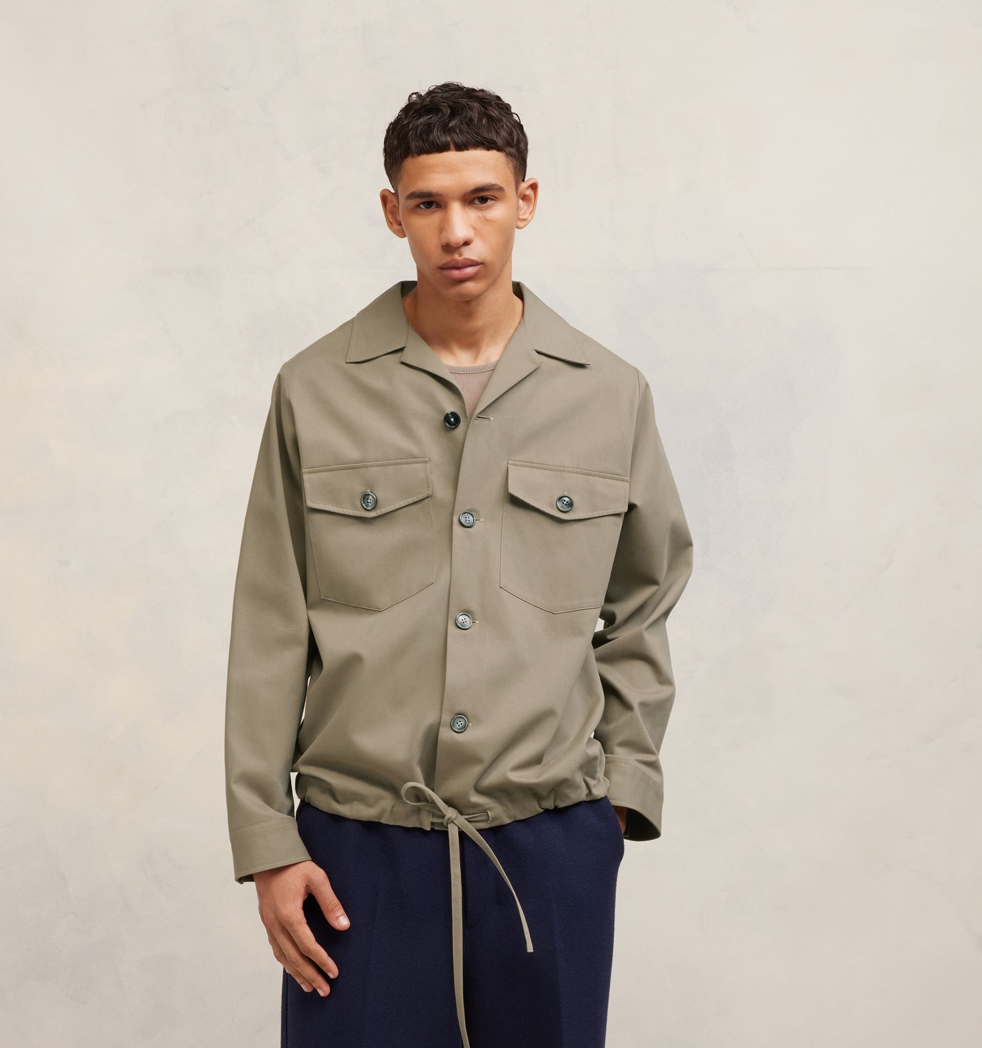 Waist Shirt With Drawstring - 6