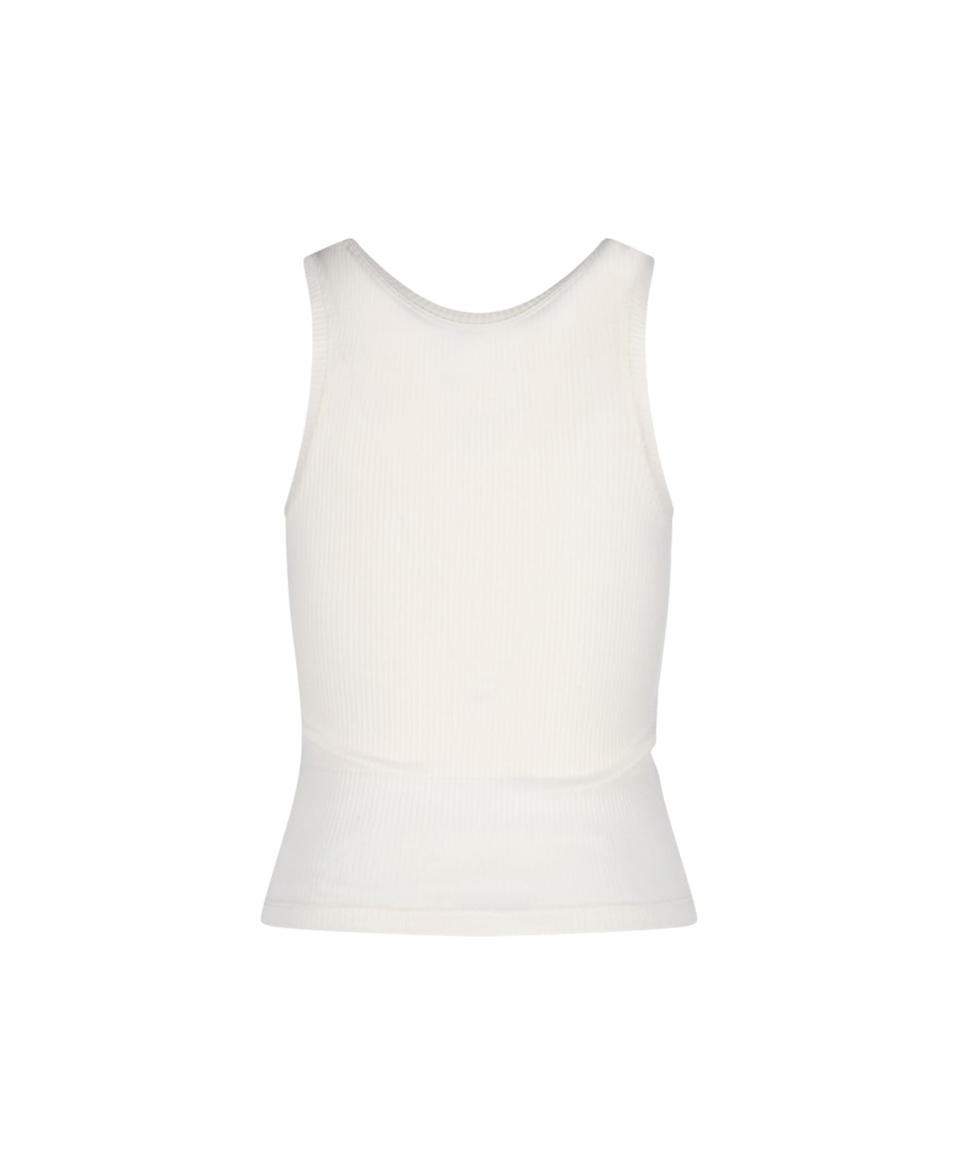 'anagram' Silk Tank Top - 2