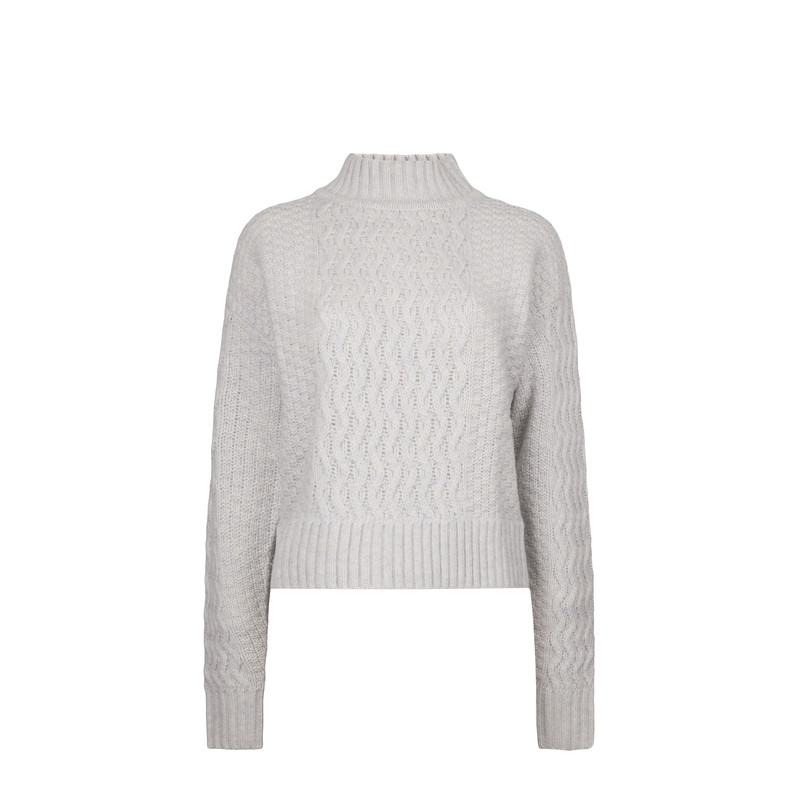 Bylur Cropped wool sweater 1