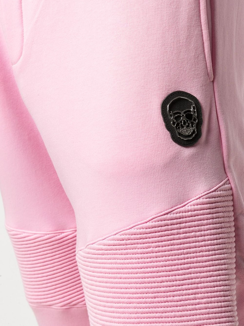 track pants with quilted detailing 5