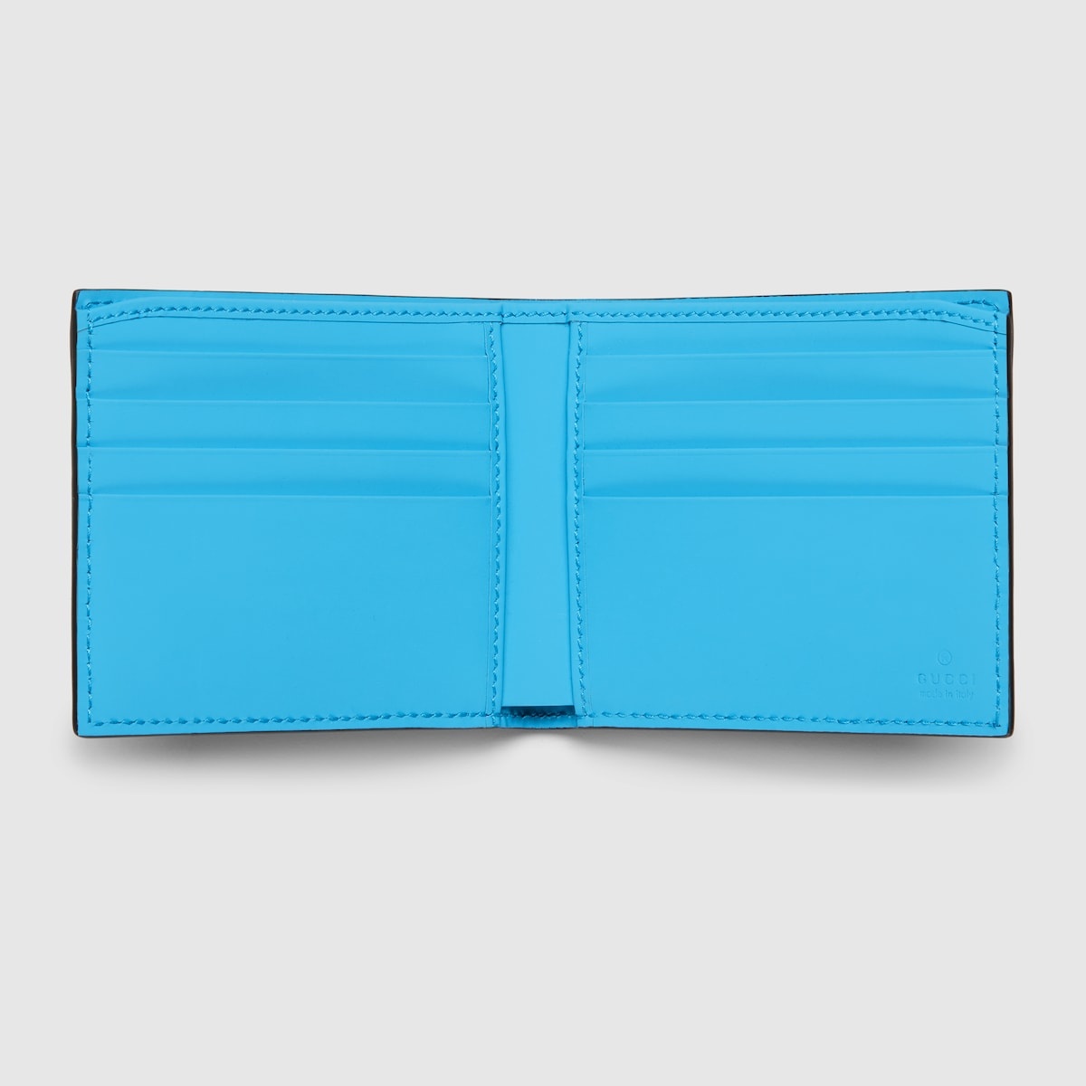 GG rubber-effect bi-fold wallet - 2