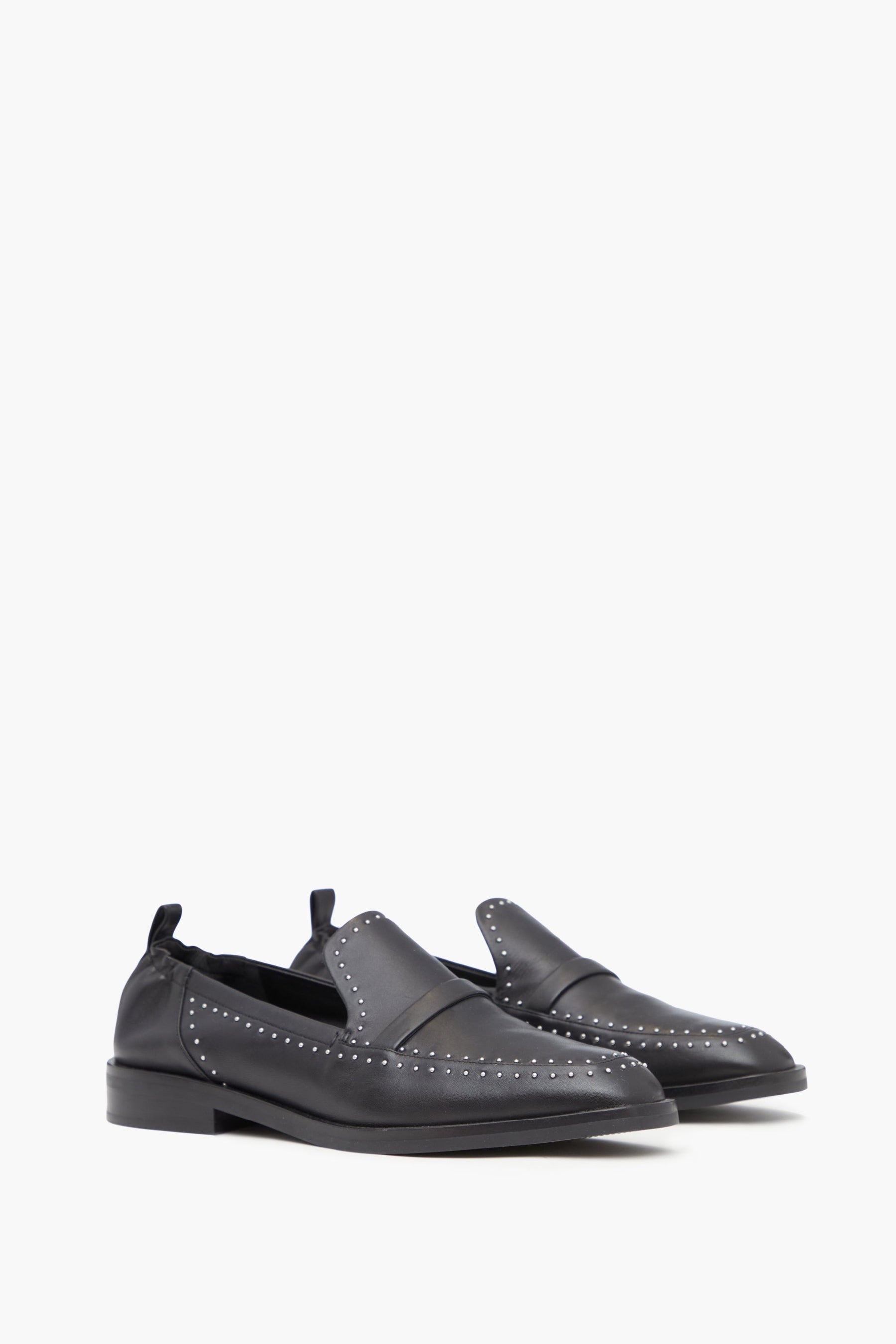 Alexa Soft Penny Loafer With Studs - 2