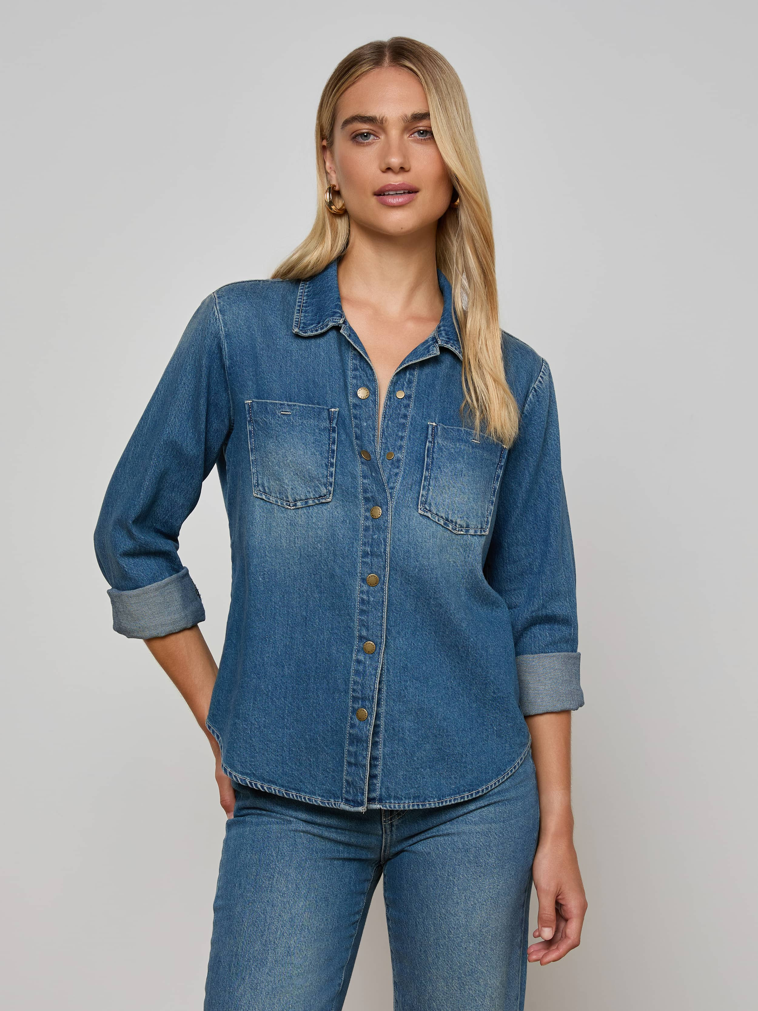 Isla Denim Shirt - 2