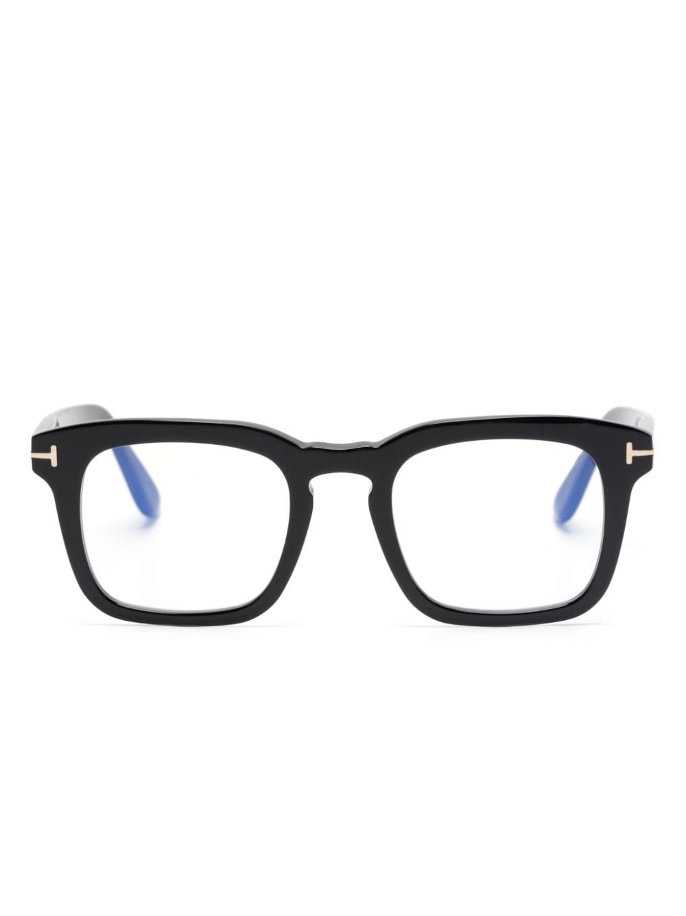 square-frame glasses - 1