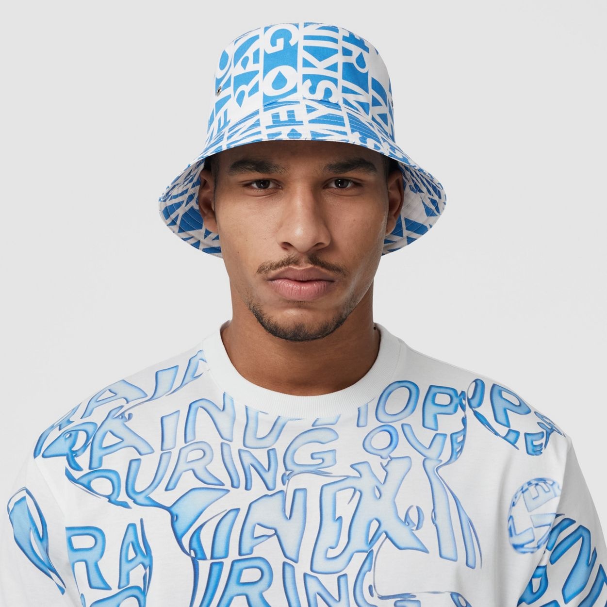 Slogan Print Cotton Bucket Hat – Exclusive Capsule Collection - 7