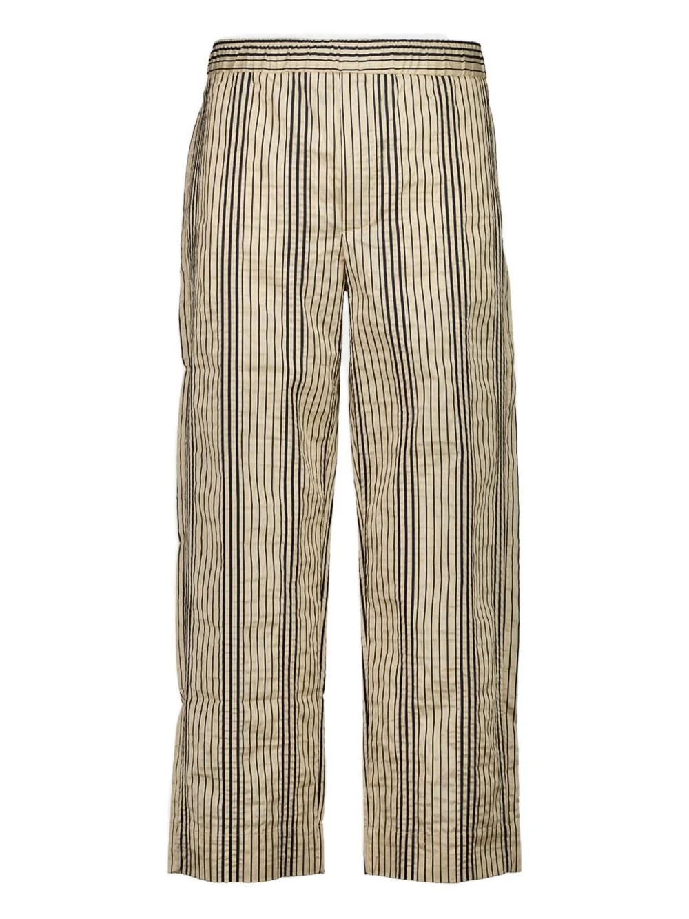 striped elasticated-waist trousers - 1