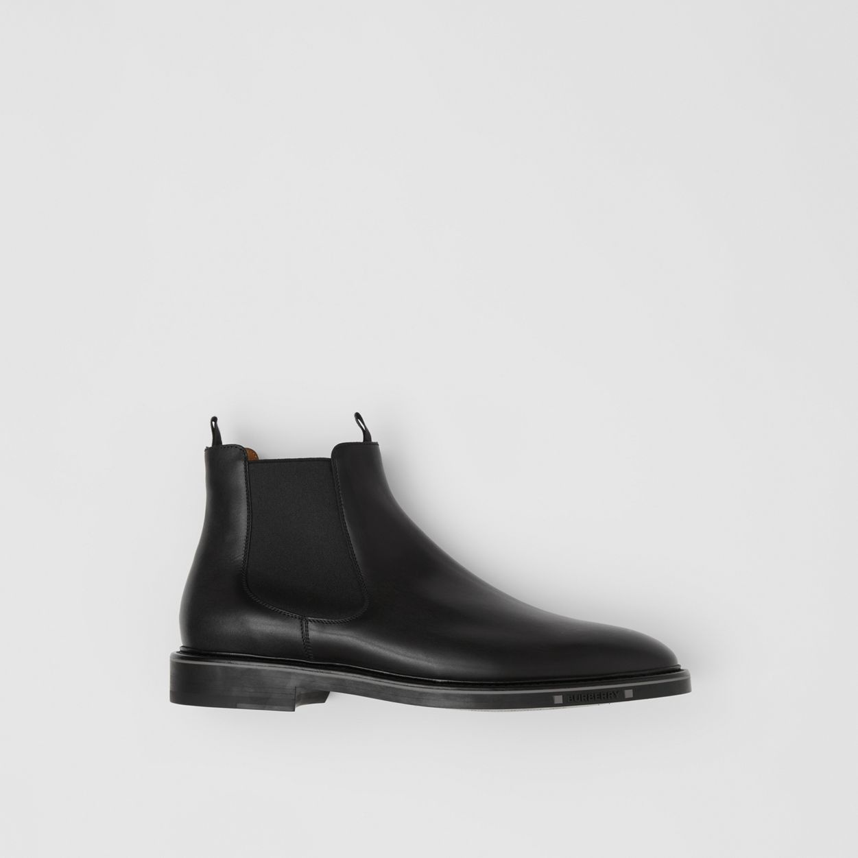 Logo Detail Leather Chelsea Boots - 2