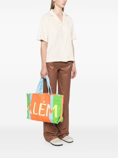 ALÉMAIS Players striped tote bag outlook