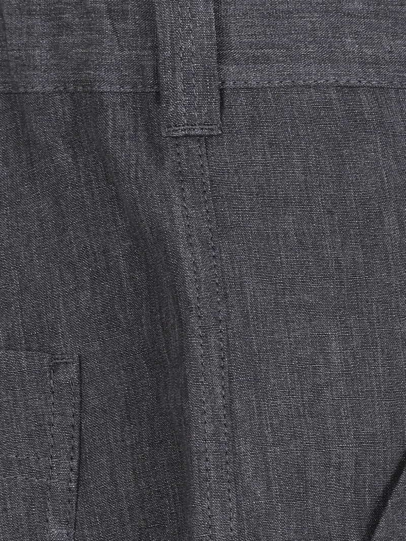 slub-texture patch-pocket trousers 3