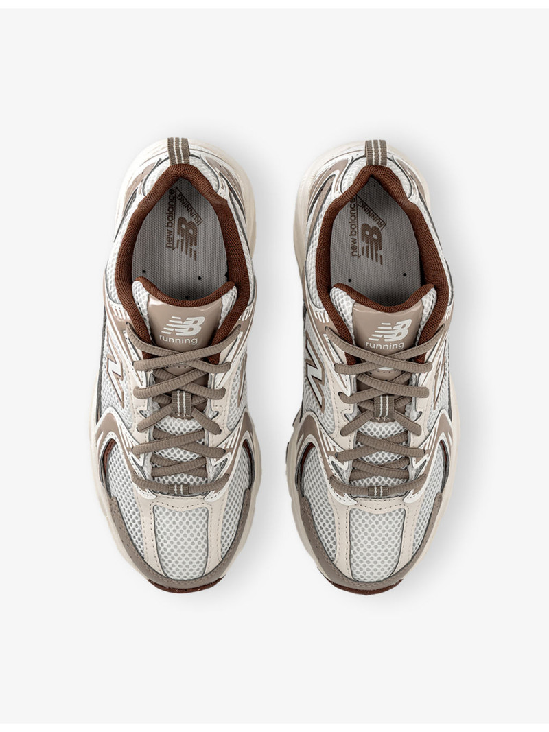 MR530 Leather And Mesh Trainers 2