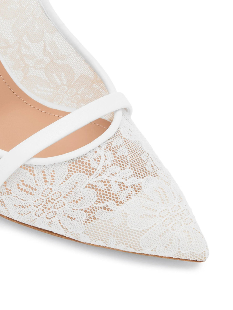 MALONE SOULIERS Malone Souliers Marion 85mm Lace Slingbacks outlook