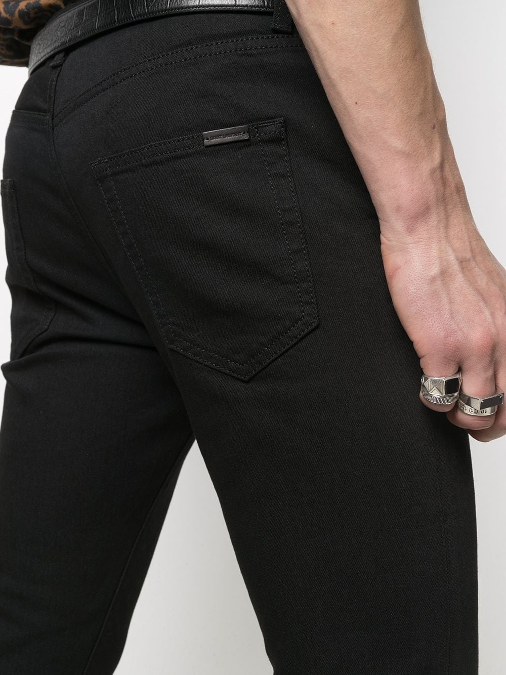 five pocket slim-fit jeans - 5