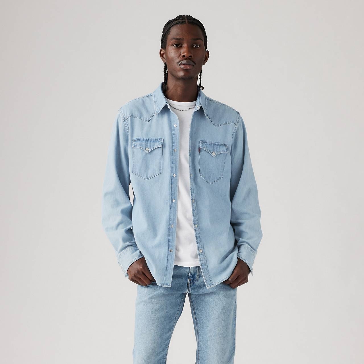 CLASSIC WESTERN STANDARD FIT SHIRT - 2