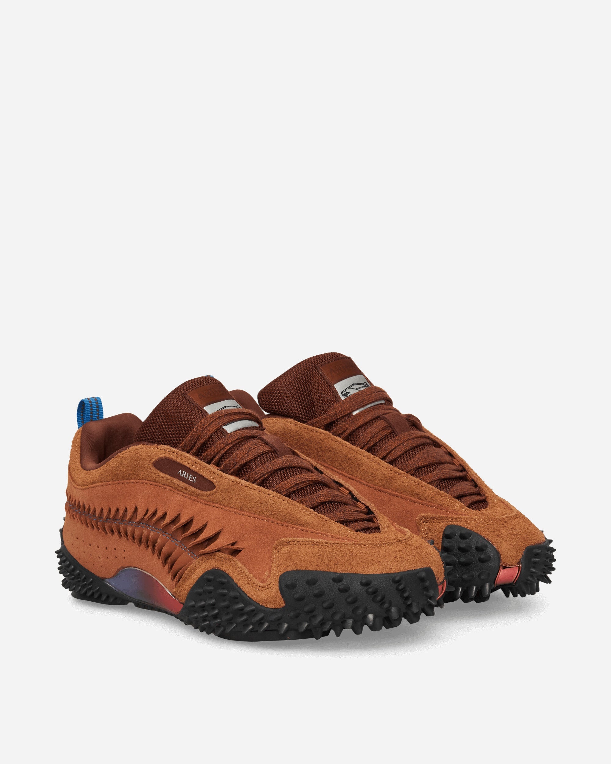 ARIES Mostro Craft Sneakers Mahogany / Teak - 2