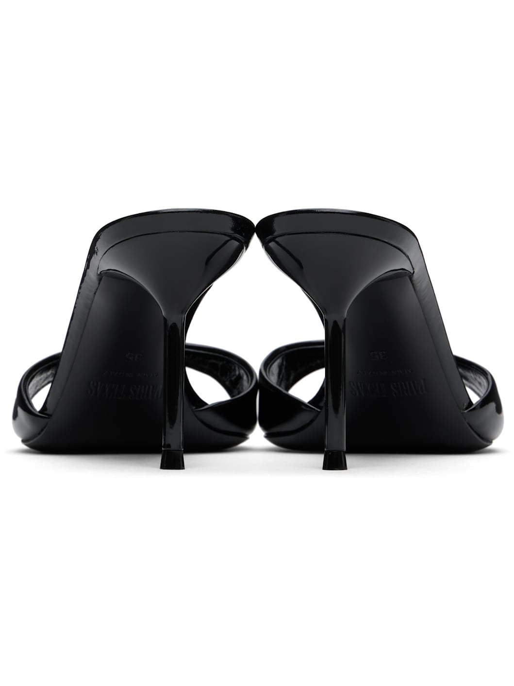 Black Lidia 70 Mules - 2