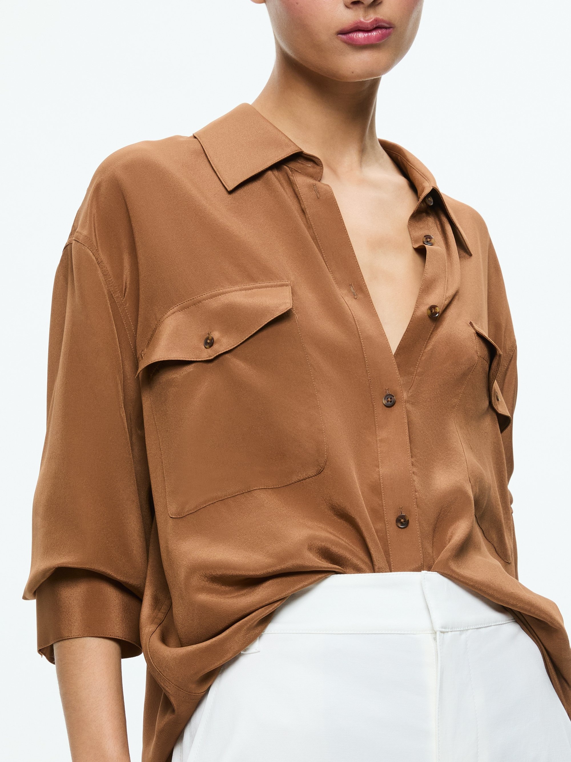 FINELY OVERSIZED UTILITY SHIRT - 5