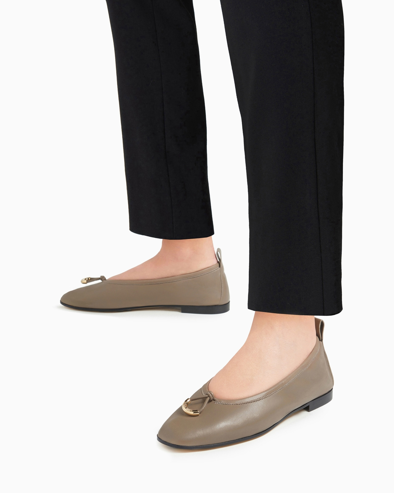 Nappa-leather ballerinas - 7