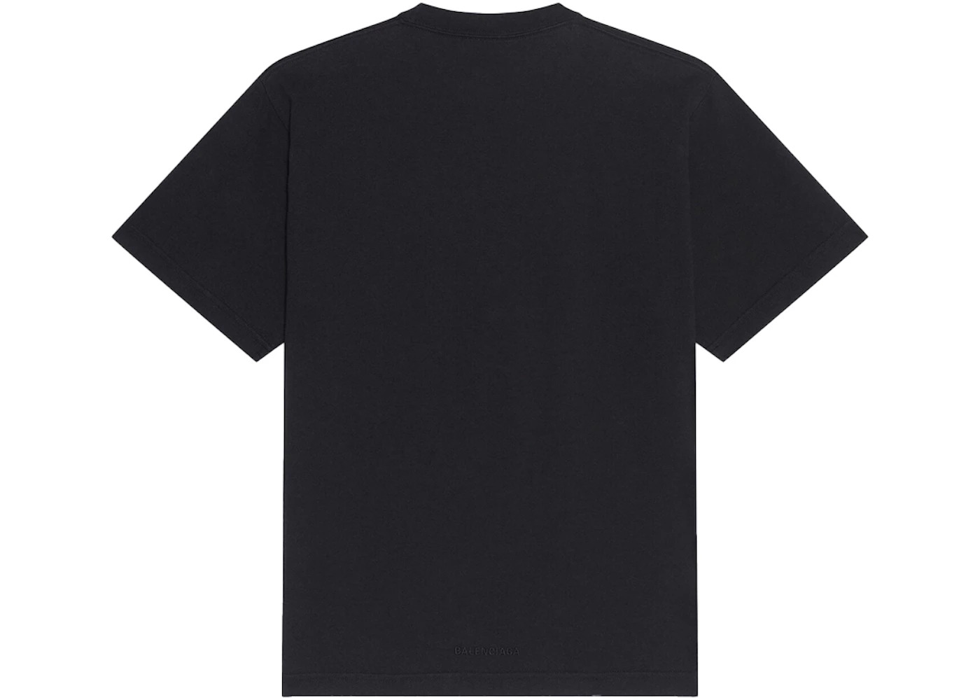 Balenciaga x The Simpsons Womens Small Fit T-Shirt Black - 2