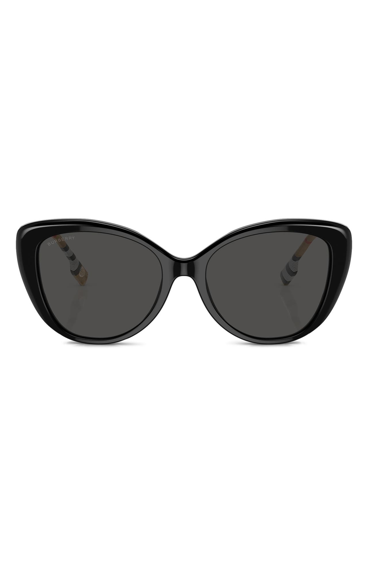 burberry 54mm Cat Eye Sunglasses in Black at Nordstrom - 1