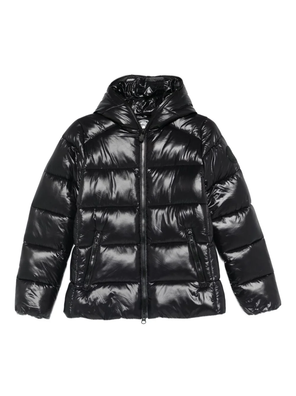 hooded padded jacket - 1
