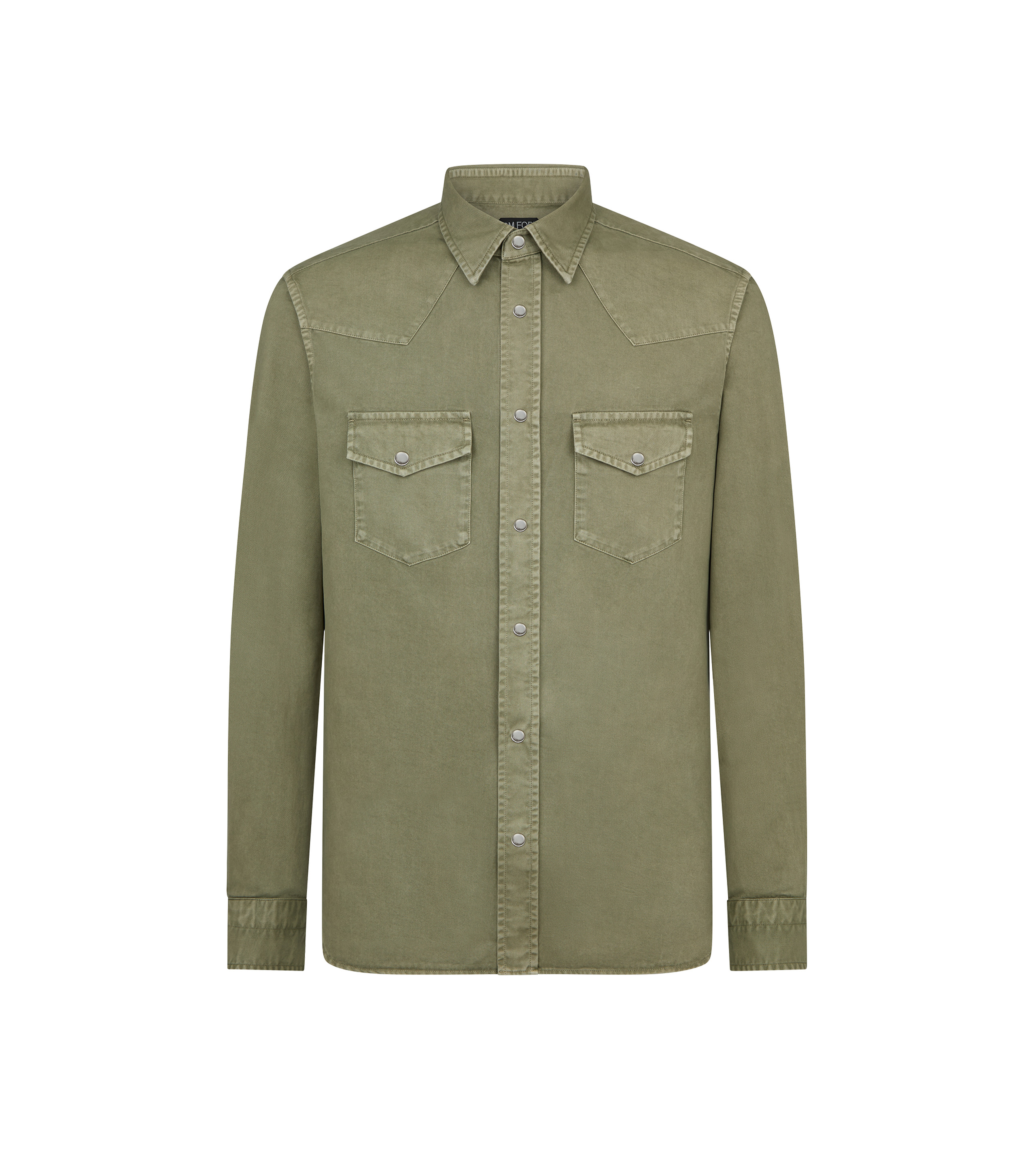 PEACH TWILL WESTERN SHIRT - 1