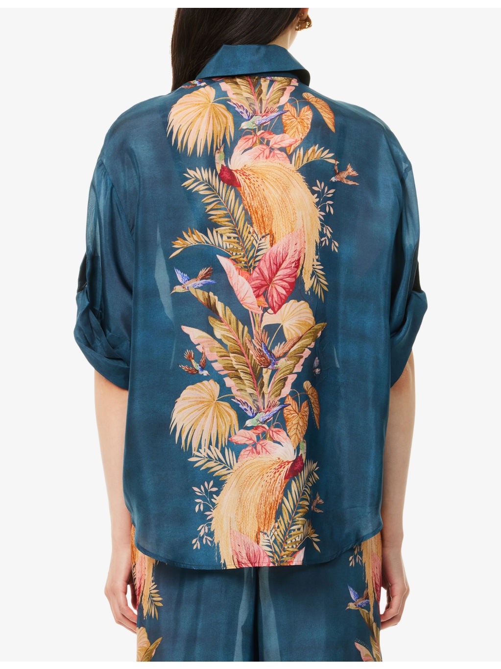 Ascension Relaxed-Fit Silk Shirt - 4