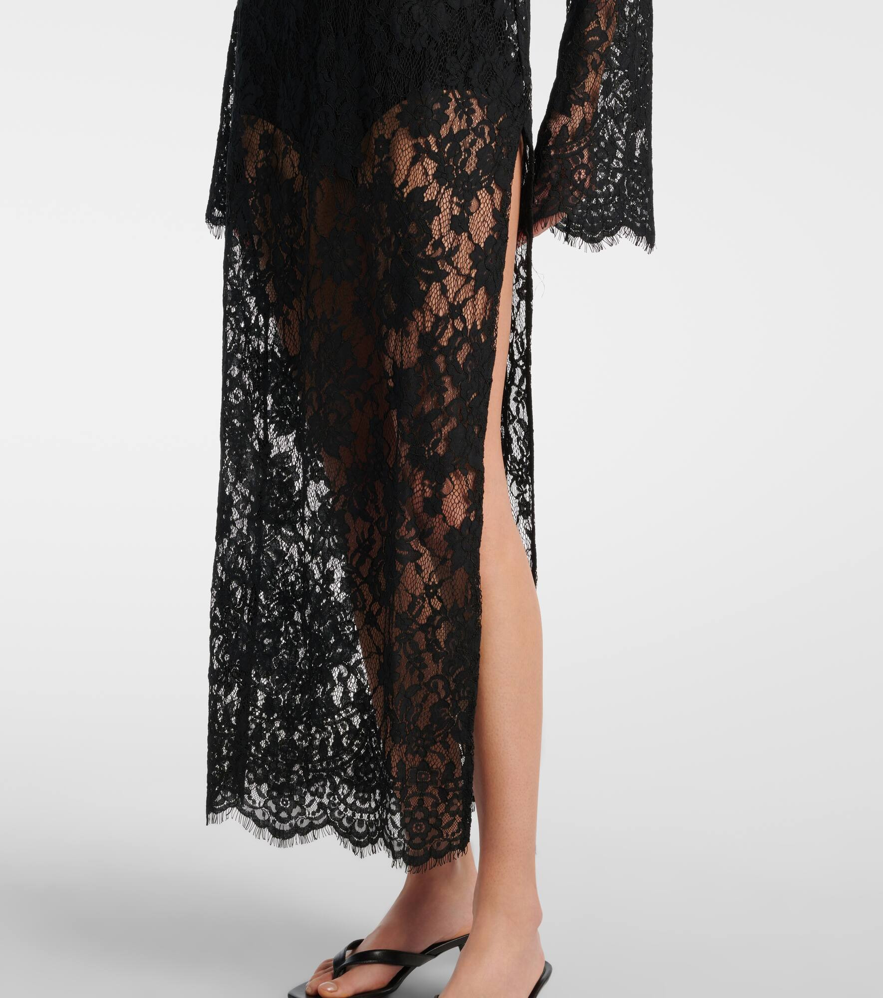 Millie cotton lace maxi dress - 5