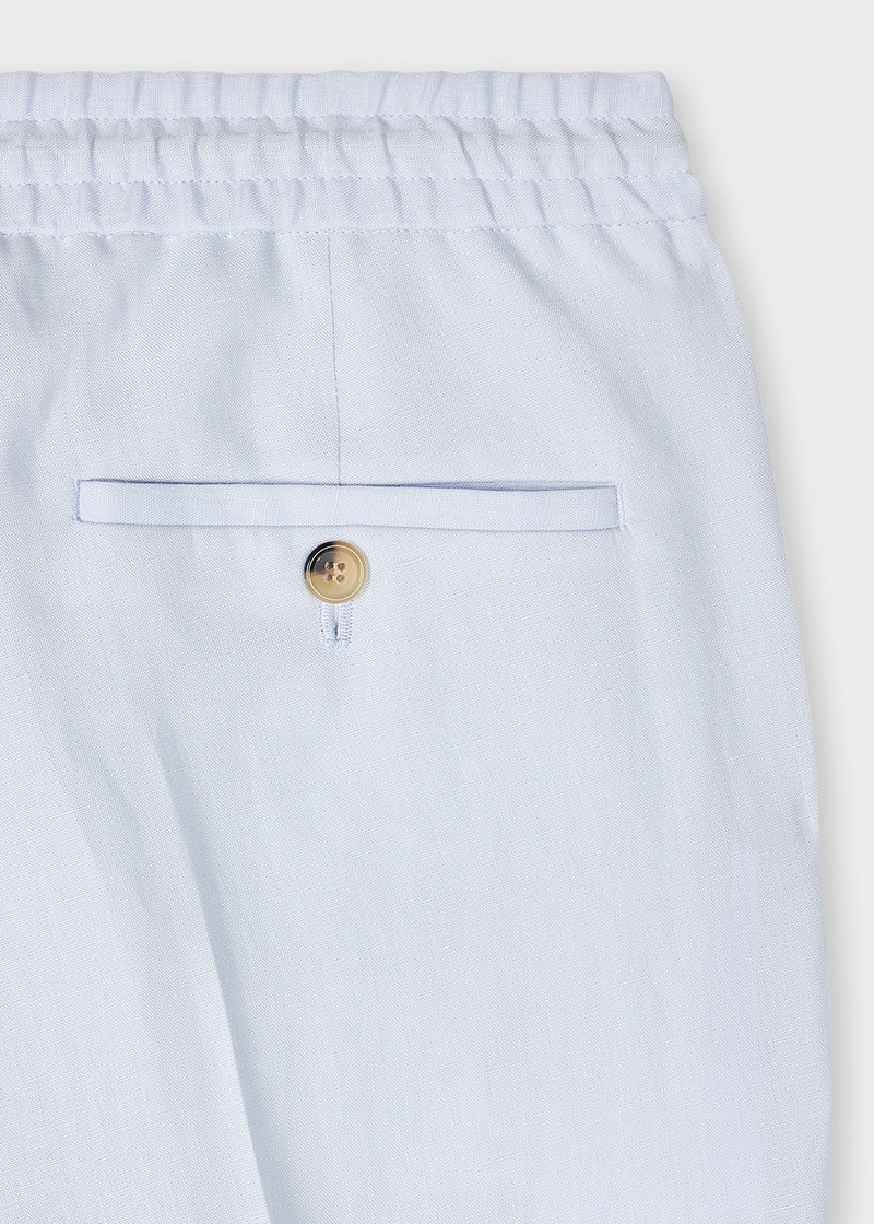 Pale Blue Linen Suit 6