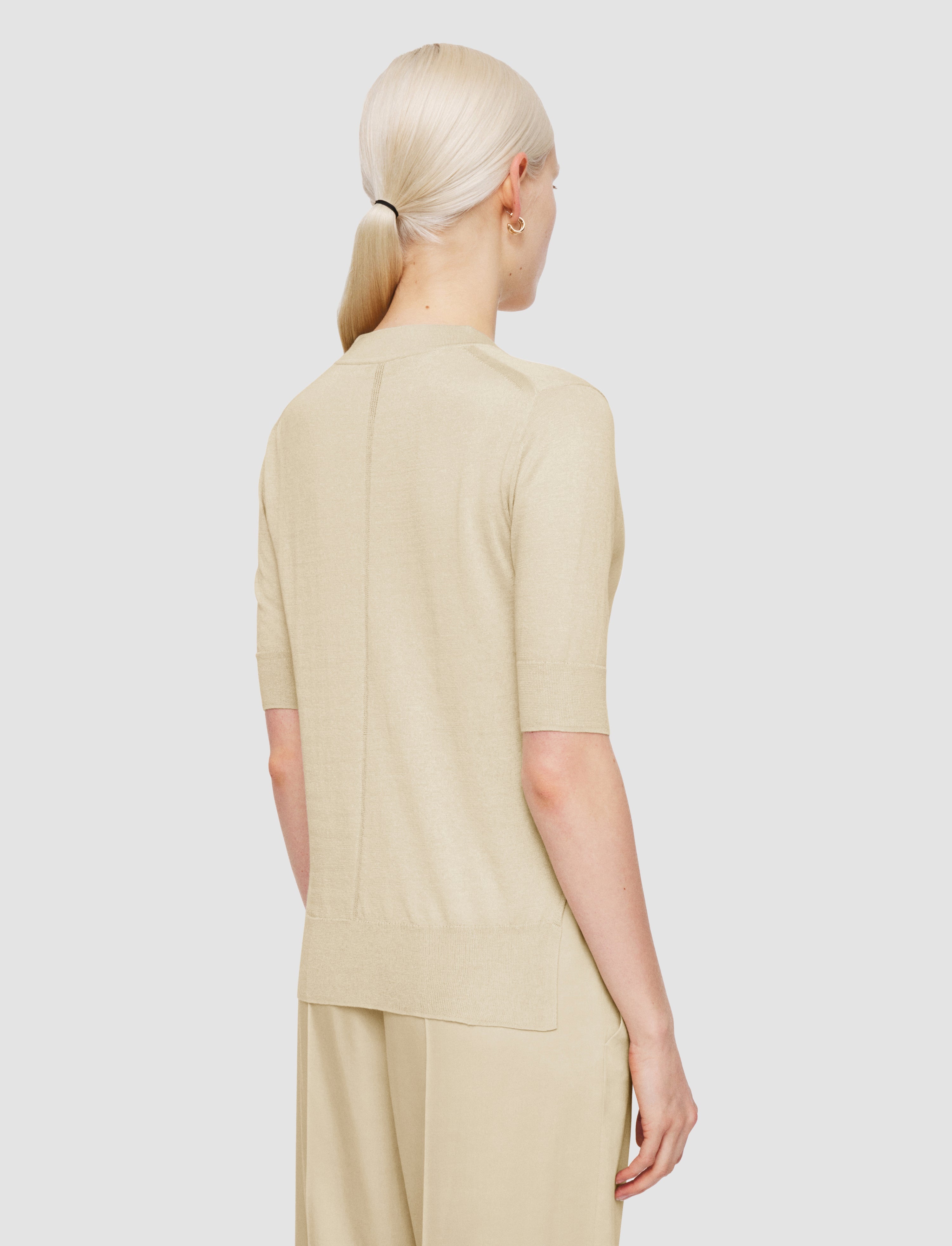 Superfine Cotton Silk Cardigan - 4