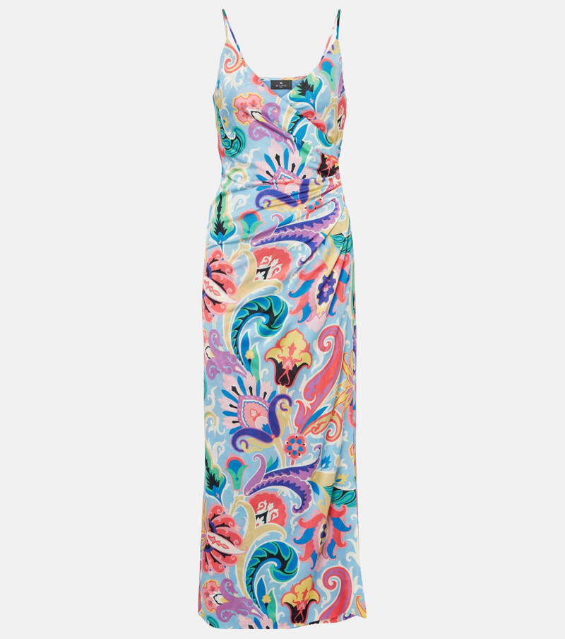 Printed midi dress - 1