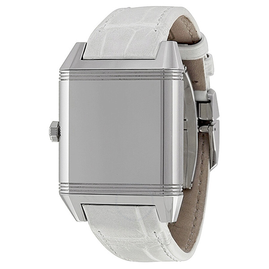 Jaeger LeCoultre White Dial White Leather Ladies Watch Q7068421 - 5