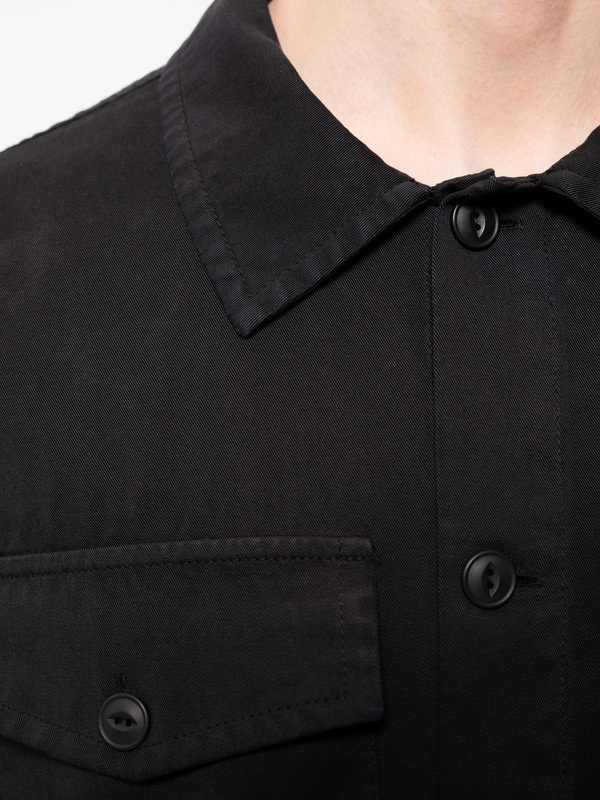 Colin Utility Overshirt Black - 4