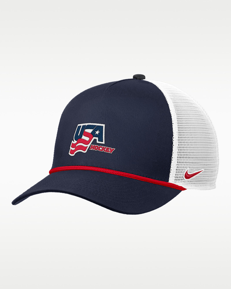 "Team USA" Nike Rise Hockey Trucker Cap 1