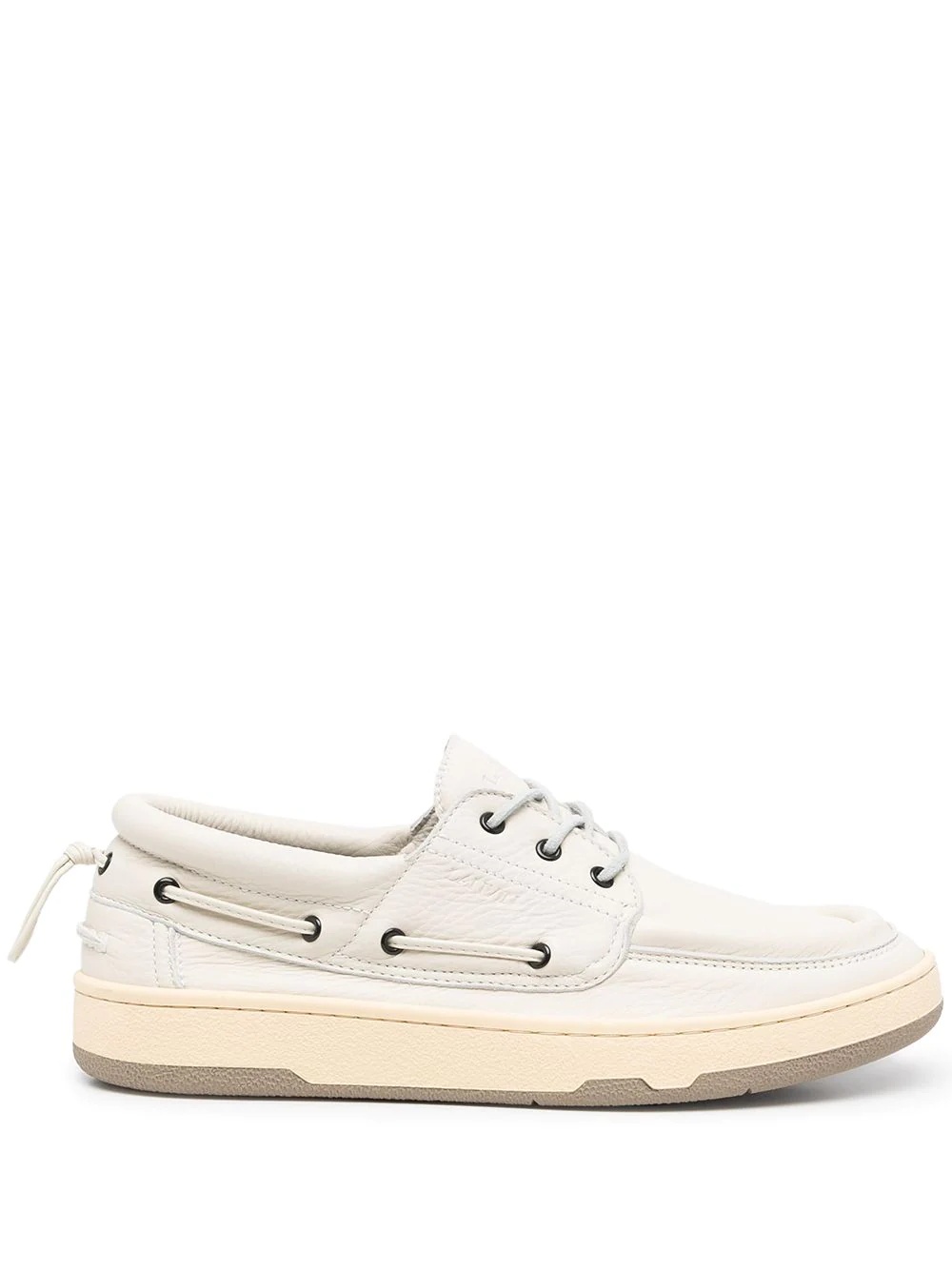 lace-up boat shoes - 1