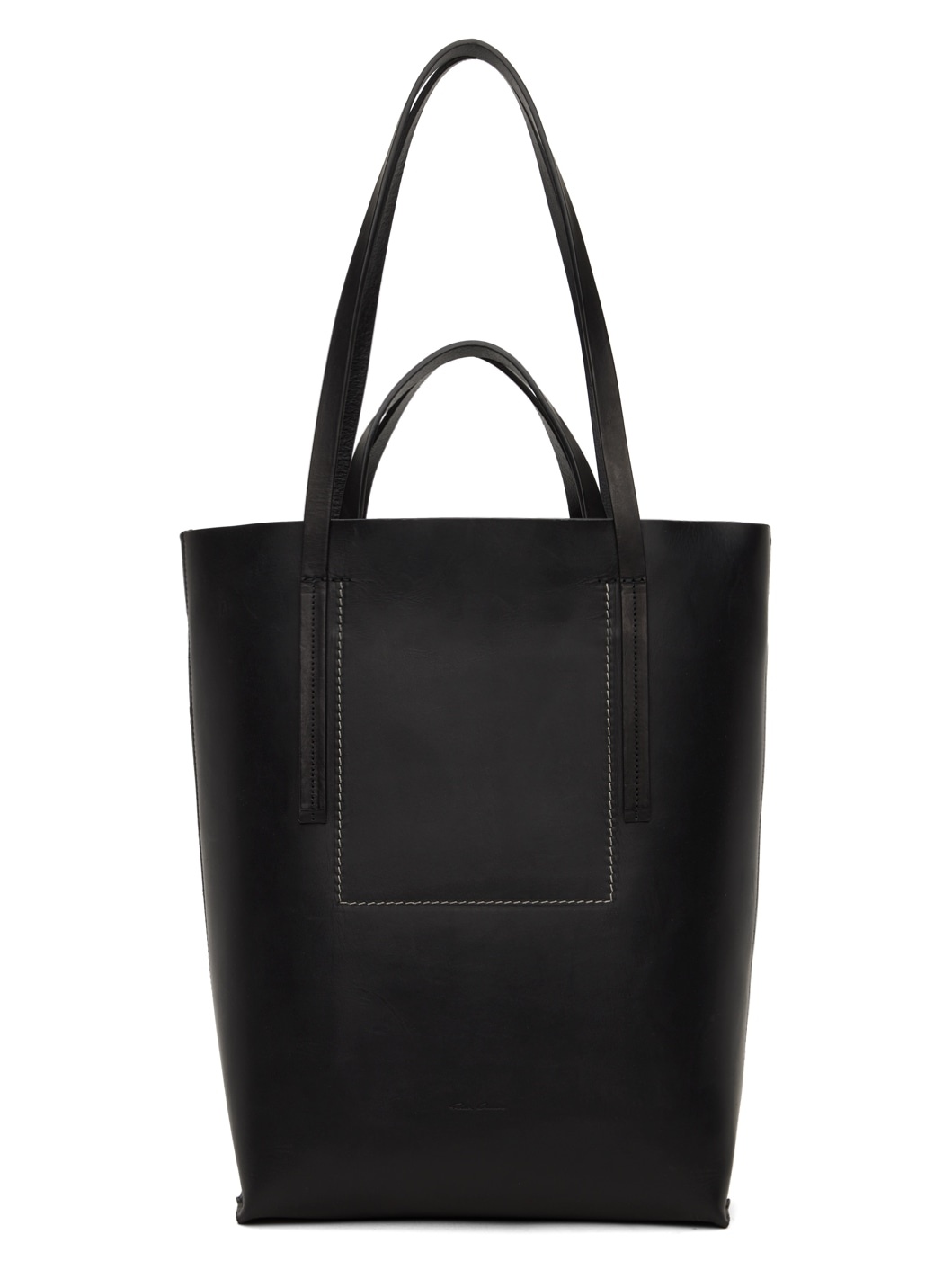 Black Medium Shopper Tote - 1