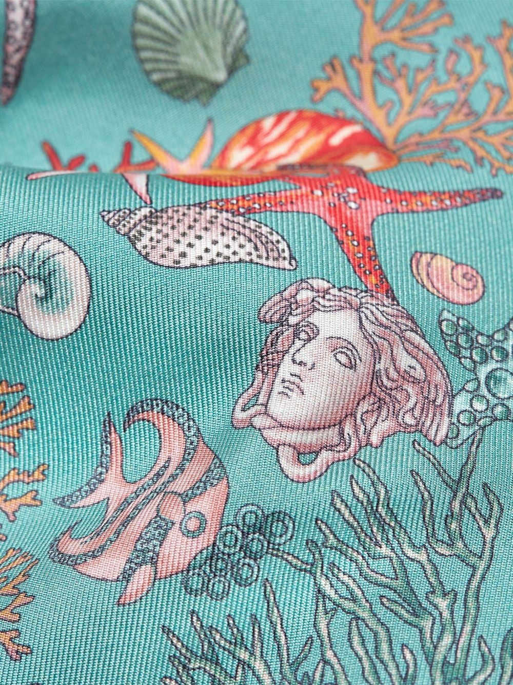 Underwater Barocco silk tie - 3